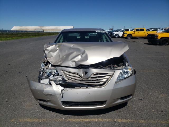 4T1BE46KX7U632125 - 2007 TOYOTA CAMRY CE TAN photo 5