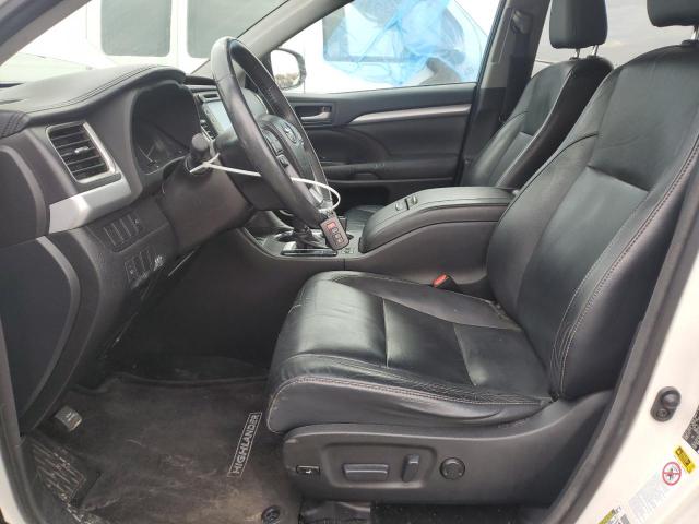 5TDJKRFH9ES008960 - 2014 TOYOTA HIGHLANDER XLE WHITE photo 7