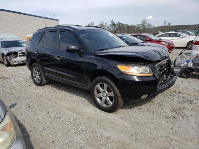 5NMSH13E29H280323 - 2009 HYUNDAI SANTA FE SE BLACK photo 4