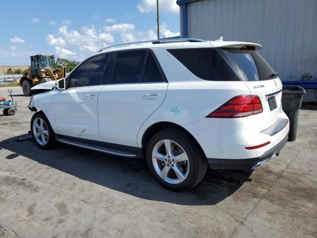 4JGDA5HB0JB009882 - 2018 MERCEDES-BENZ GLE 350 4MATIC WHITE photo 2