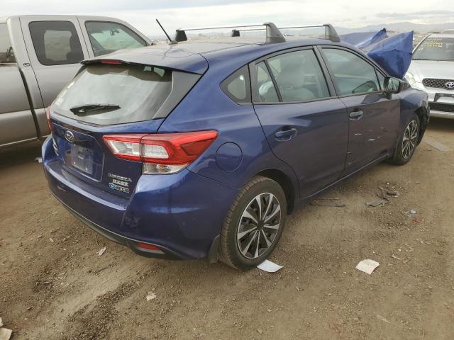 4S3GTAA60H3720813 - 2017 SUBARU IMPREZA BLUE photo 3