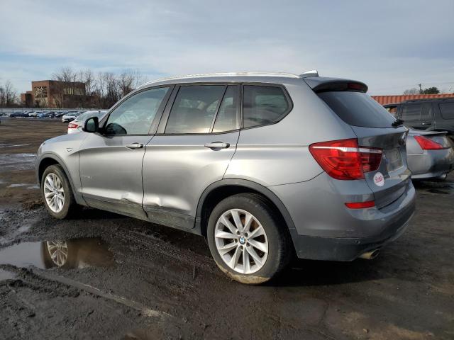 5UXWY3C51F0E95847 - 2015 BMW X3 XDRIVE28D GRAY photo 2