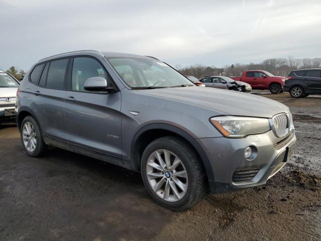 5UXWY3C51F0E95847 - 2015 BMW X3 XDRIVE28D GRAY photo 4
