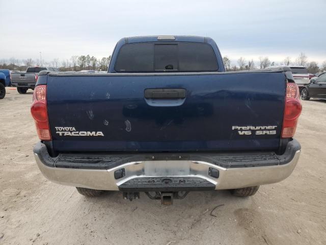 5TETU62N08Z553434 - 2008 TOYOTA TACOMA PRERUNNER ACCESS CAB BLUE photo 6