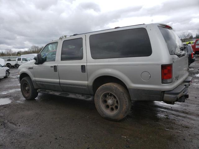 1FMSU41P63EC08385 - 2003 FORD EXCURSION XLT SILVER photo 2