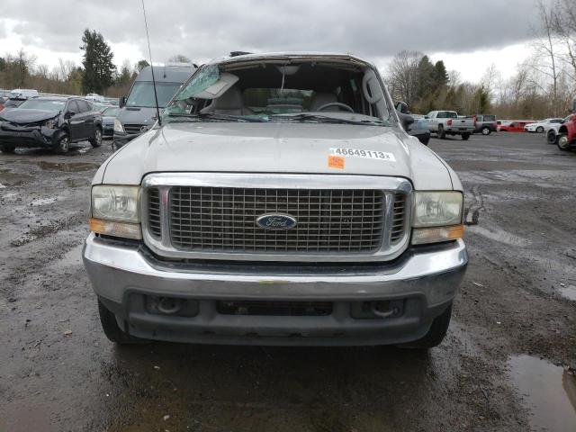 1FMSU41P63EC08385 - 2003 FORD EXCURSION XLT SILVER photo 5