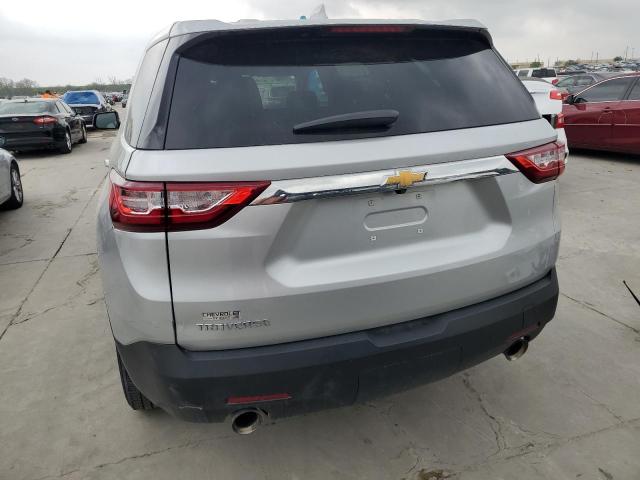 1GNERFKW6MJ224901 - 2021 CHEVROLET TRAVERSE LS SILVER photo 6