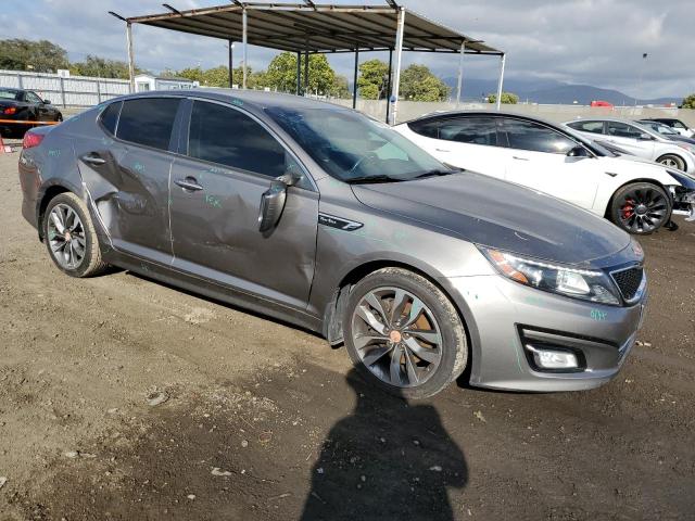 5XXGR4A62EG337029 - 2014 KIA OPTIMA SX SILVER photo 4