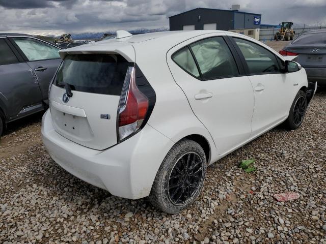 JTDKDTB3XF1095823 - 2015 TOYOTA PRIUS C WHITE photo 3