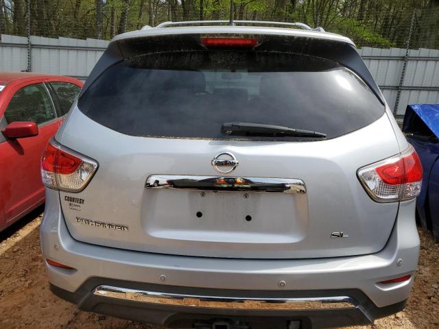 5N1AR2MN9DC612144 - 2013 NISSAN PATHFINDER S SILVER photo 6