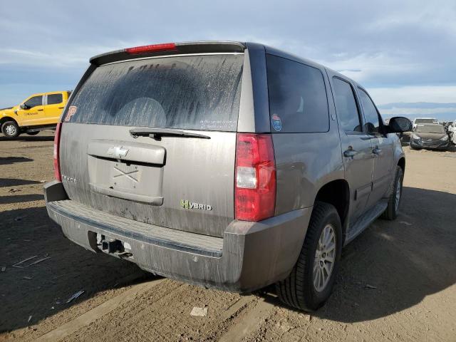 1GNSKDFJ4BR324617 - 2011 CHEVROLET TAHOE HYBRID GRAY photo 3