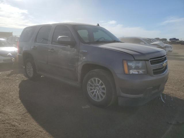 1GNSKDFJ4BR324617 - 2011 CHEVROLET TAHOE HYBRID GRAY photo 4