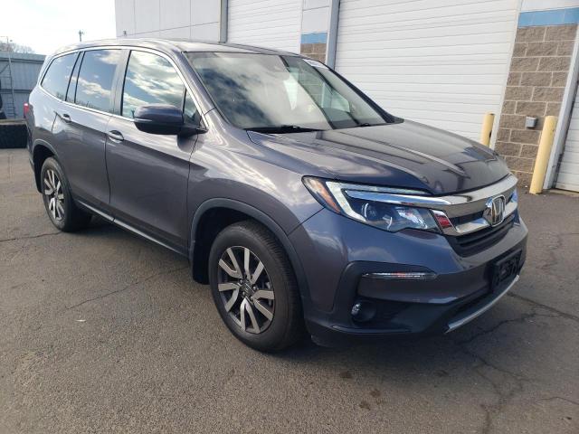 5FNYF6H53KB059245 - 2019 HONDA PILOT EXL GRAY photo 4