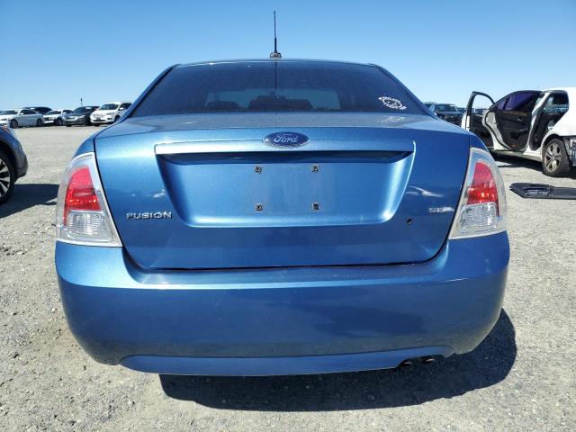 3FAHP07Z69R174838 - 2009 FORD FUSION SE BLUE photo 6