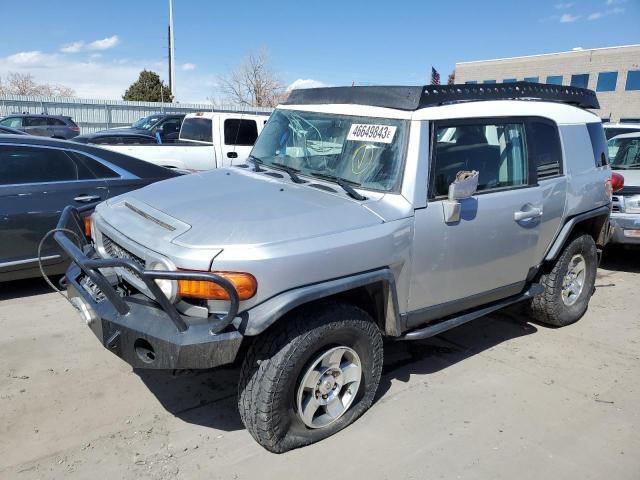 JTEBU11F68K023235 - 2008 TOYOTA FJ CRUISER SILVER photo 1