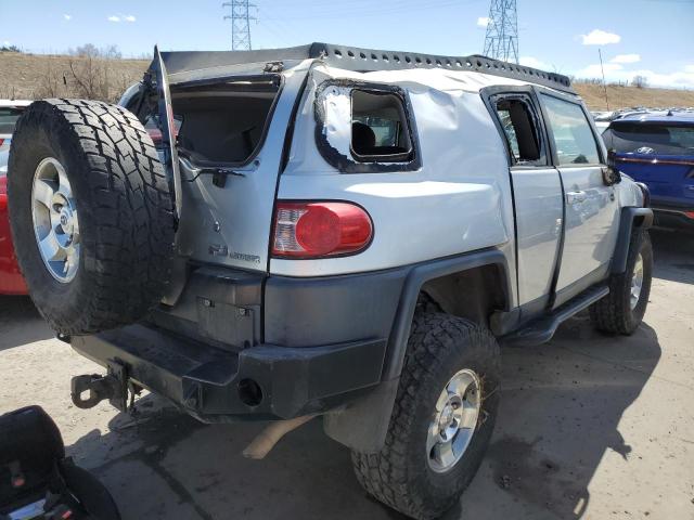 JTEBU11F68K023235 - 2008 TOYOTA FJ CRUISER SILVER photo 3