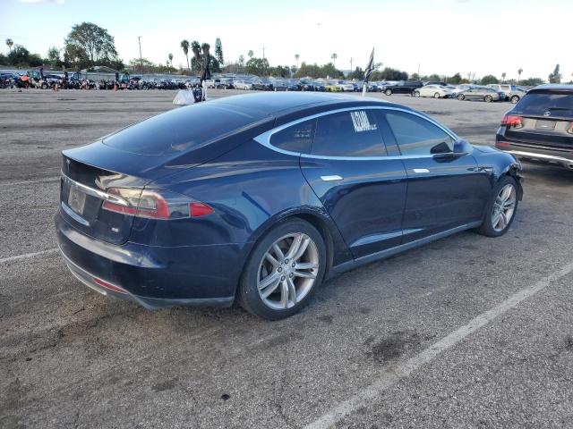 5YJSA1CN1DFP13807 - 2013 TESLA MODEL S 蓝色 照片 3