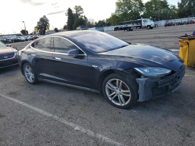 5YJSA1CN1DFP13807 - 2013 TESLA MODEL S 蓝色 照片 4