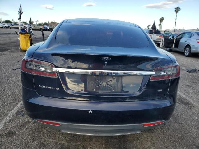 5YJSA1CN1DFP13807 - 2013 TESLA MODEL S 蓝色 照片 6