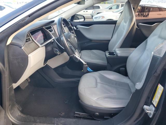 5YJSA1CN1DFP13807 - 2013 TESLA MODEL S 蓝色 照片 7