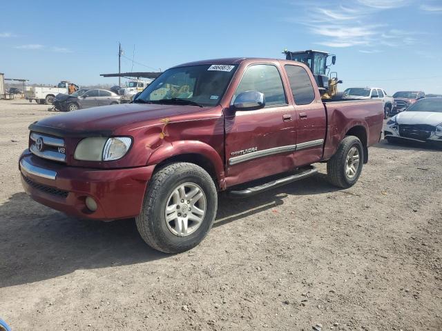 5TBBT441X3S393543 - 2003 TOYOTA TUNDRA ACCESS CAB SR5 RED photo 1