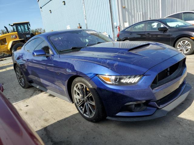 1FA6P8CF3G5204671 - 2016 FORD MUSTANG GT BLUE photo 4