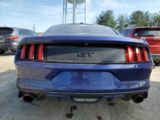 1FA6P8CF3G5204671 - 2016 FORD MUSTANG GT BLUE photo 6