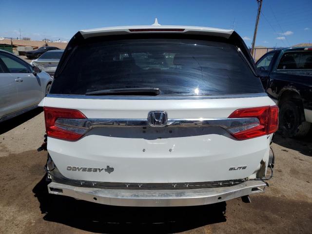 5FNRL6H96LB033675 - 2020 HONDA ODYSSEY ELITE WHITE photo 6