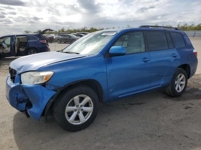 JTEDS41A682010263 - 2008 TOYOTA HIGHLANDER BLUE photo 1