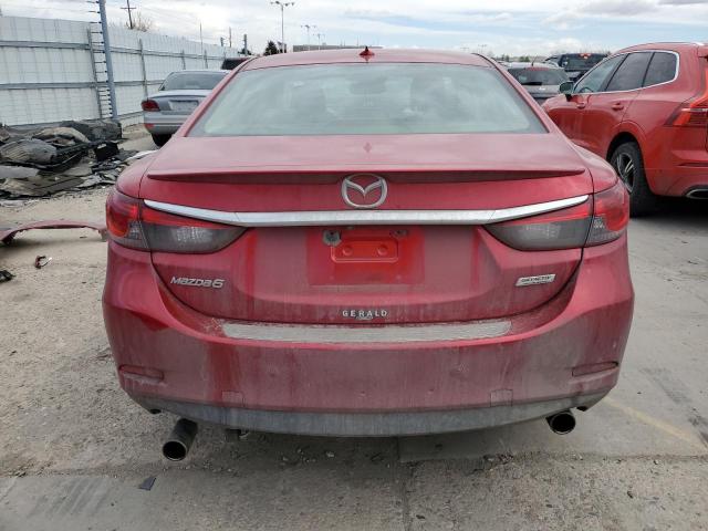 JM1GJ1W63E1126237 - 2014 MAZDA 6 GRAND TOURING RED photo 6