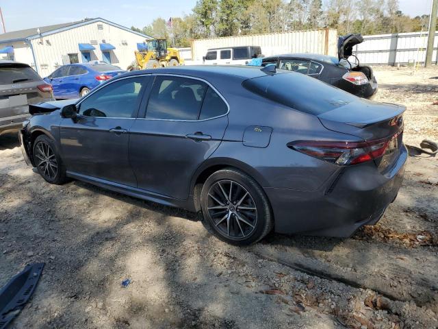 4T1G11AK1NU655331 - 2022 TOYOTA CAMRY SE GRAY photo 2