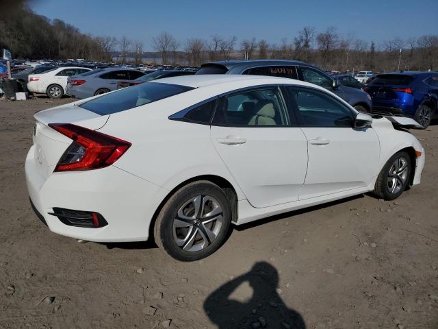 19XFC2F50HE016590 - 2017 HONDA CIVIC LX WHITE photo 3