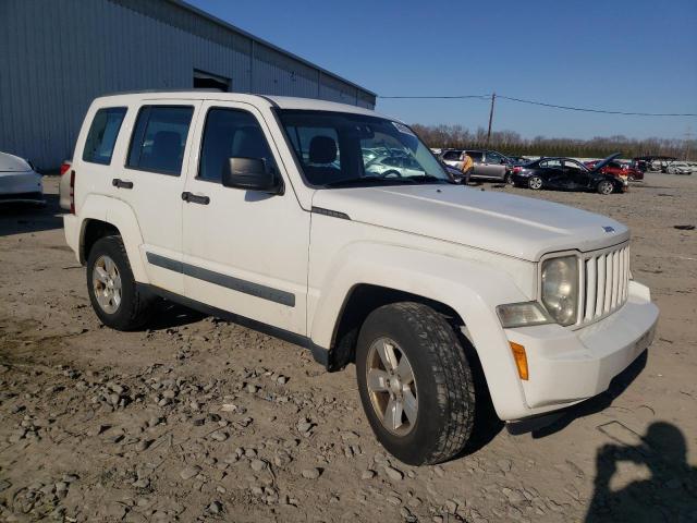 1J4PN2GK8AW100746 - 2010 JEEP LIBERTY SPORT WHITE photo 4