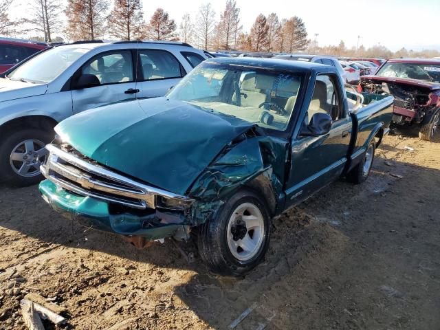 1GCCS1444TK217196 - 1996 CHEVROLET S10 S10 GREEN photo 1