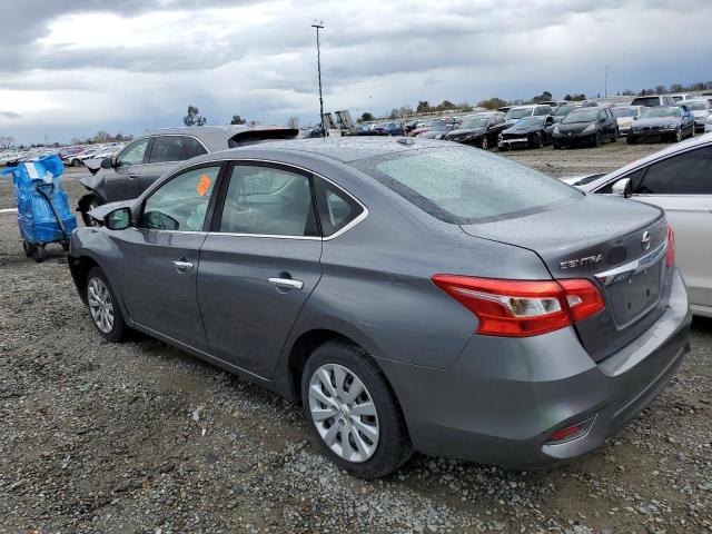 3N1AB7AP0HL668773 - 2017 NISSAN SENTRA S GRAY photo 2