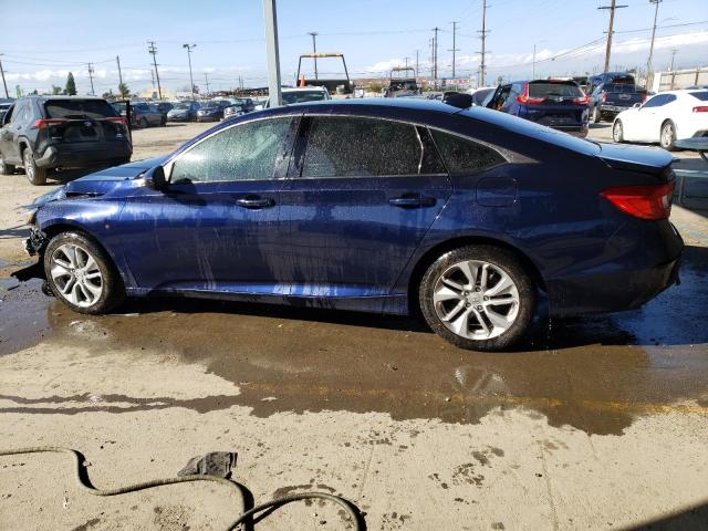 1HGCV1F14JA020379 - 2018 HONDA ACCORD LX BLUE photo 2