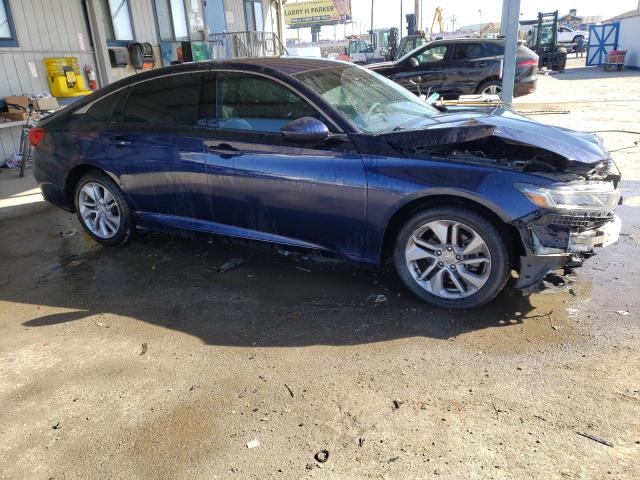 1HGCV1F14JA020379 - 2018 HONDA ACCORD LX BLUE photo 4