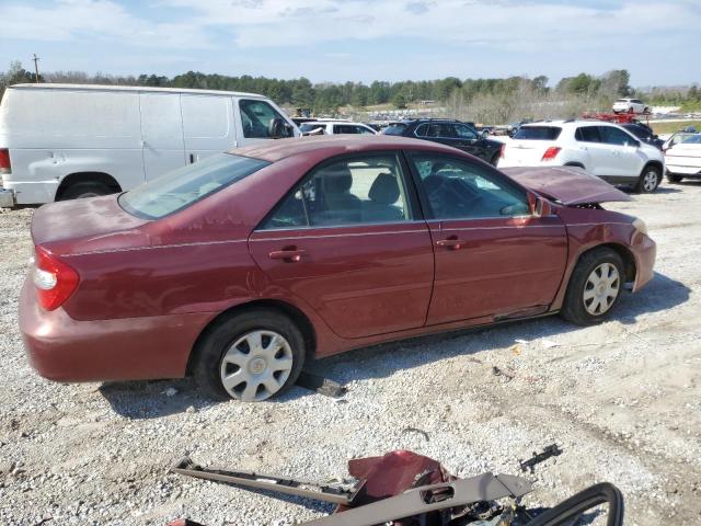 4T1BE30K83U225174 - 2003 TOYOTA CAMRY LE RED photo 3