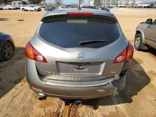 JN8AZ1MU0AW019552 - 2010 NISSAN MURANO S GRAY photo 6