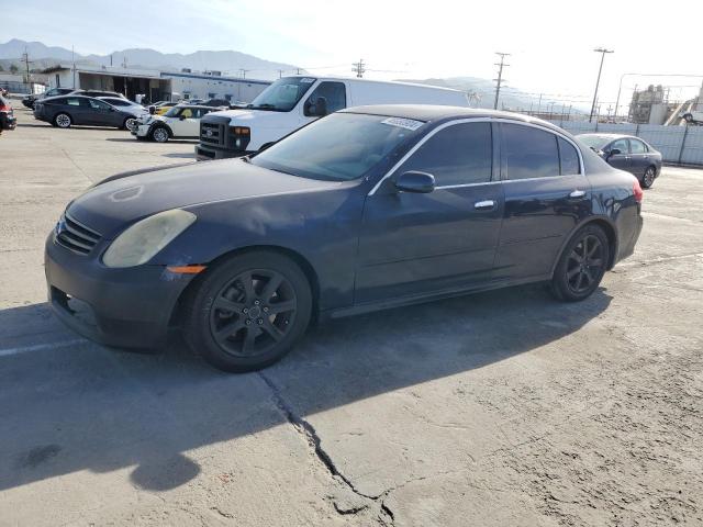 JNKCV51E46M515220 - 2006 INFINITI G35 BLUE photo 1