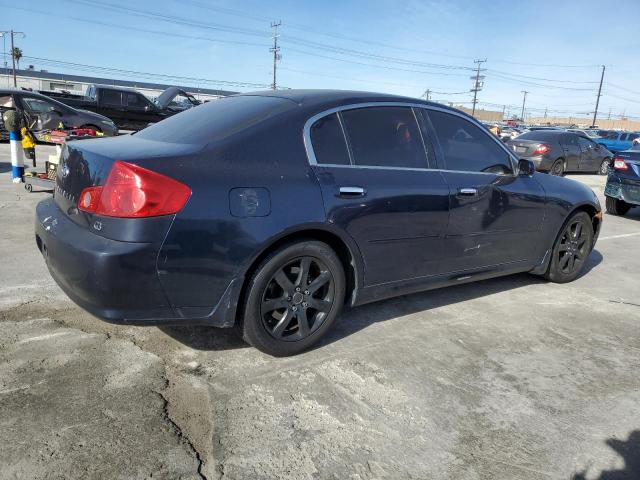 JNKCV51E46M515220 - 2006 INFINITI G35 BLUE photo 3