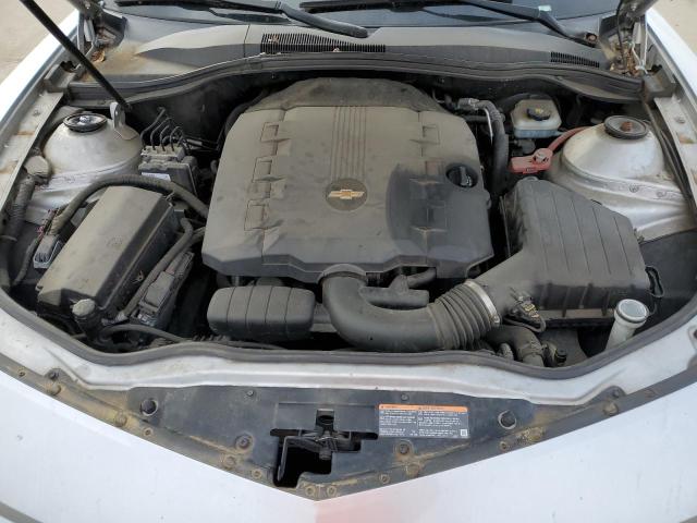 2G1FA1EV1A9207952 - 2010 CHEVROLET CAMARO LS SILVER photo 11