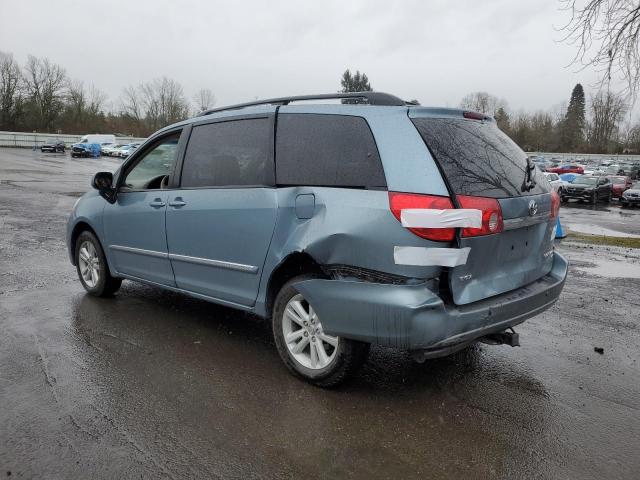 5TDBK22C17S003583 - 2007 TOYOTA SIENNA XLE BLUE photo 2