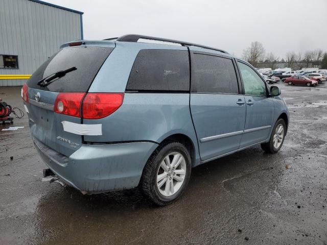 5TDBK22C17S003583 - 2007 TOYOTA SIENNA XLE BLUE photo 3