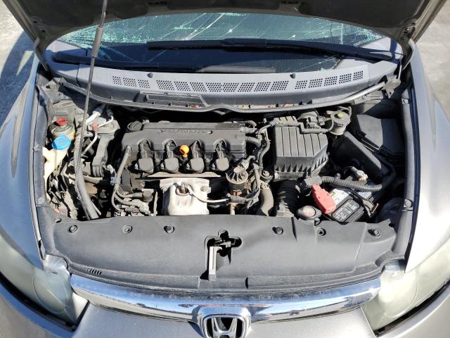 1HGFA16857L056536 - 2007 HONDA CIVIC EX GRAY photo 11