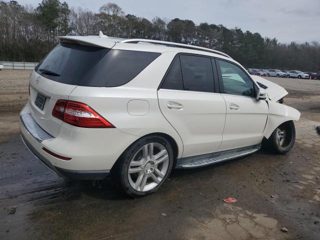 4JGDA5JB7FA485229 - 2015 MERCEDES-BENZ ML 350 WHITE photo 3