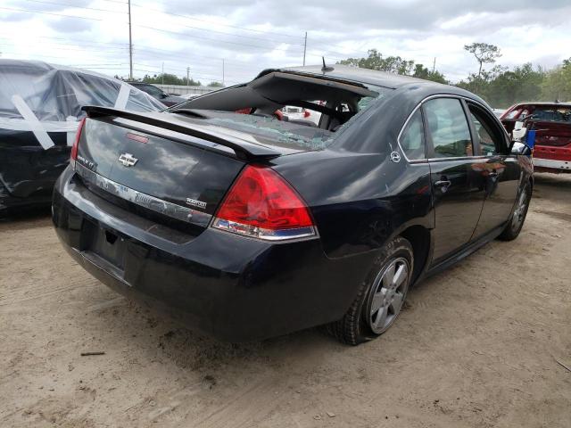 2G1WT57K391114607 - 2009 CHEVROLET IMPALA 1LT BLACK photo 3