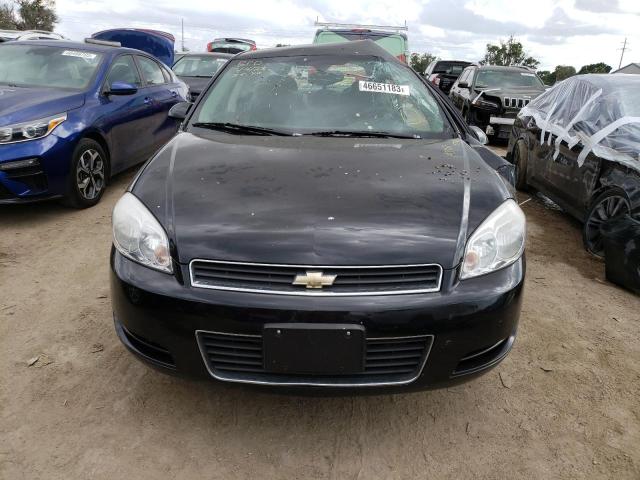 2G1WT57K391114607 - 2009 CHEVROLET IMPALA 1LT BLACK photo 5