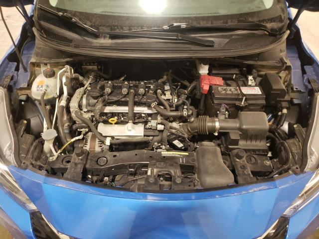 3N1CN8EV7ML887707 - 2021 NISSAN VERSA SV BLUE photo 11