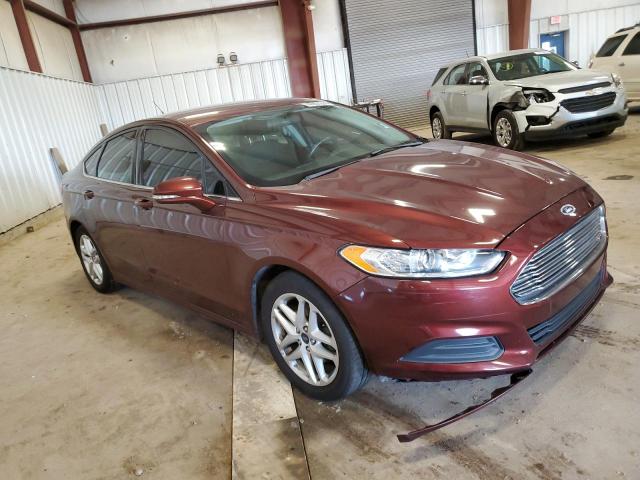 3FA6P0H79GR233821 - 2016 FORD FUSION SE RED photo 4